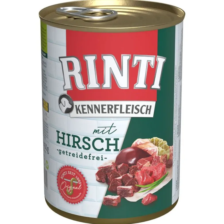 Økonomipakke: 12 x 400 g RINTI Kennerfleisch
