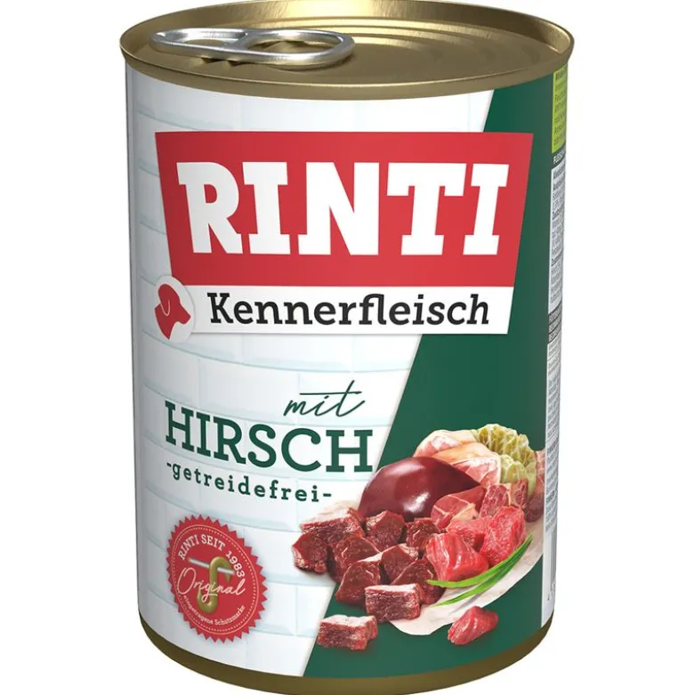 Økonomipakke: 12 x 400 g RINTI Kennerfleisch