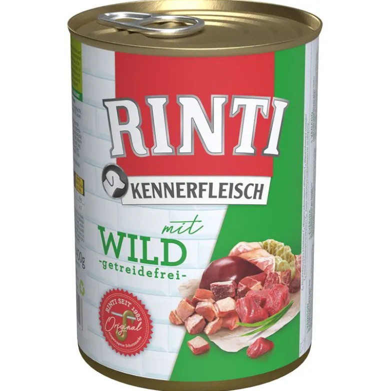 Økonomipakke: 12 x 400 g RINTI Kennerfleisch