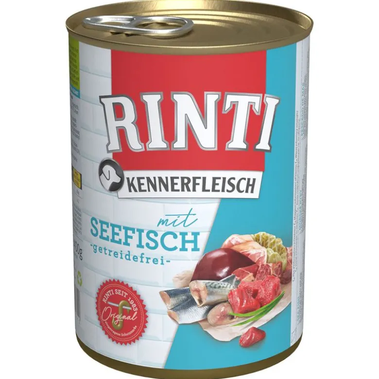 Økonomipakke: 12 x 400 g RINTI Kennerfleisch