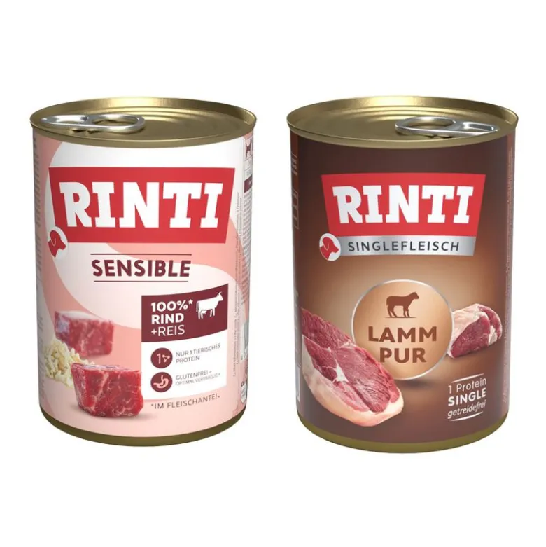 Økonomipakke: 24 x 400 g RINTI Sensible