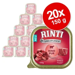 Økonomipakke: 20 x 150 g RINTI Singlefleisch