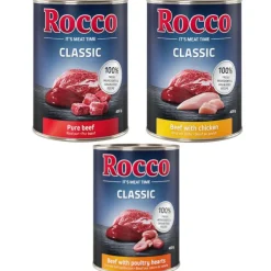 Økonomipakke: 24 x 400 g Rocco Classic Blandet pakke
