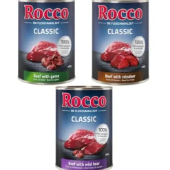 Økonomipakke: 24 x 400 g Rocco Classic Blandet pakke