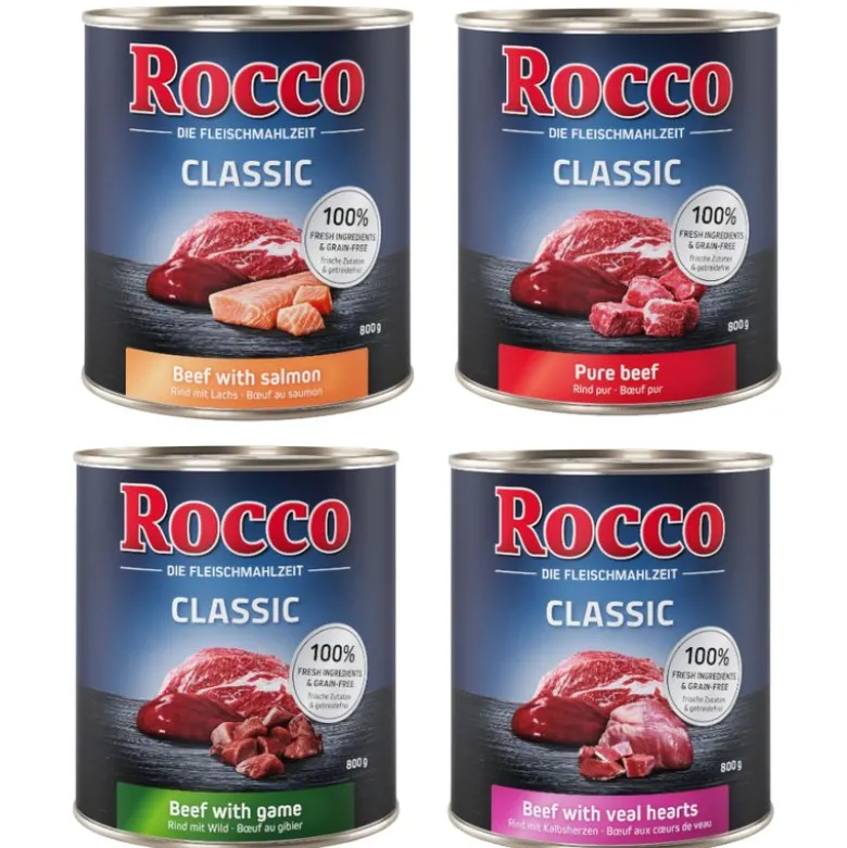 Økonomipakke: 24 x 800 g Rocco Classic