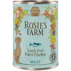 Økonomipakke: 24 x 400 g Rosie's Farm Adult