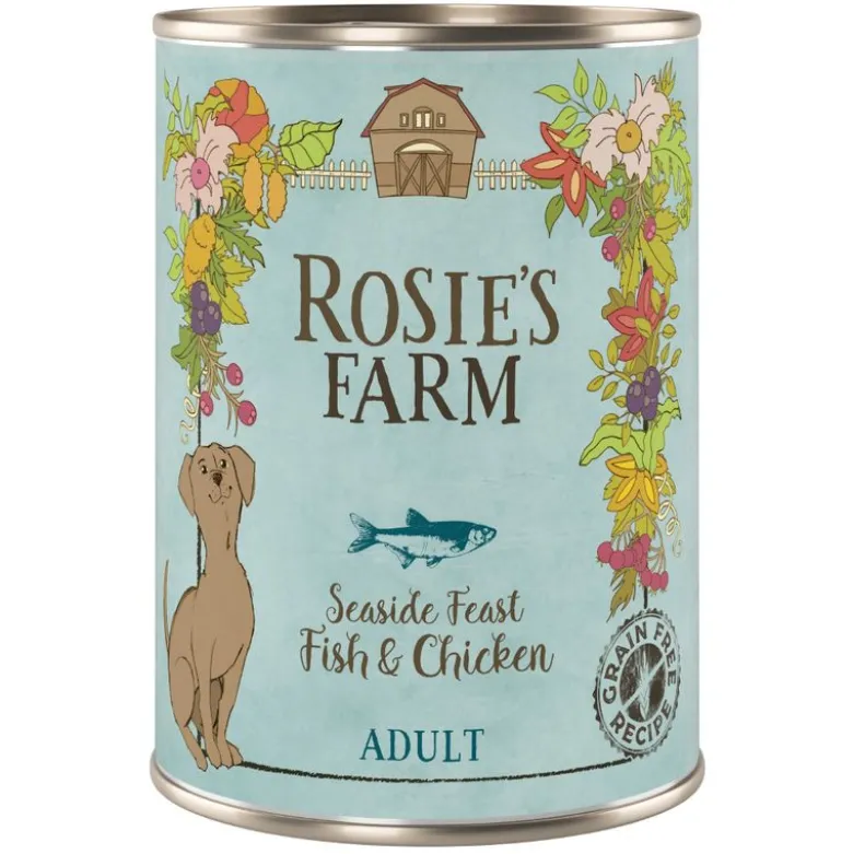 Økonomipakke: 24 x 400 g Rosie's Farm Adult