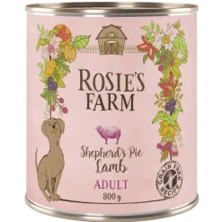 Økonomipakke: 24 x 800 g Rosie's Farm Adult