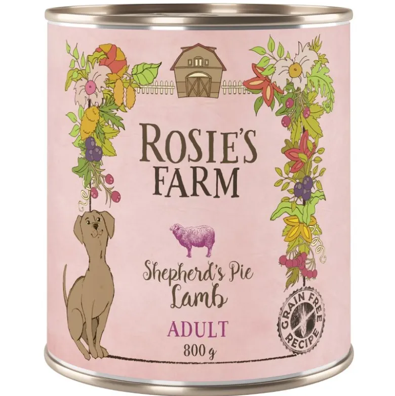 Økonomipakke: 24 x 800 g Rosie's Farm Adult