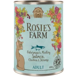 Økonomipakke: 12 x 400 g Rosie's Farm Adult
