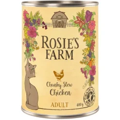 Økonomipakke: 12 x 400 g Rosie's Farm Adult