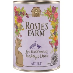 Økonomipakke: 12 x 400 g Rosie's Farm Adult