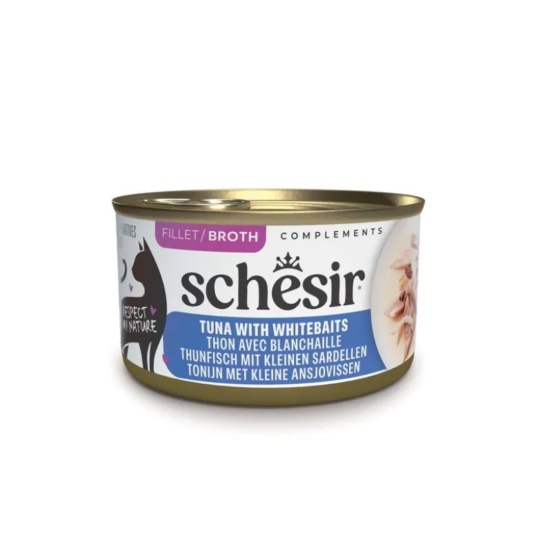Økonomipakke: 24 x 70 g Schesir Complements i bouillon