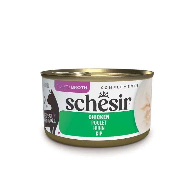 Økonomipakke: 24 x 70 g Schesir Complements i bouillon