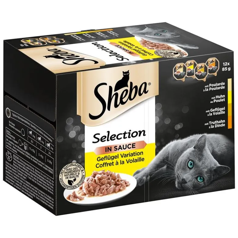 Økonomipakke: 144 x 85 g Sheba bakker