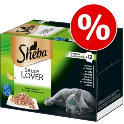 Økonomipakke: 96 x 85 g Sheba bakker