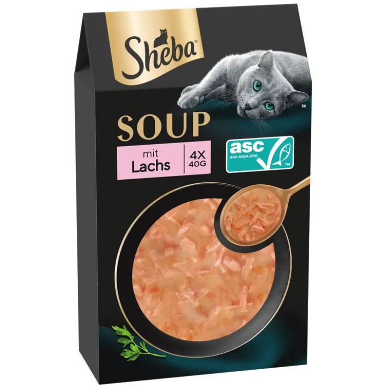 Økonomipakke: 40 x 40 g Sheba Classic Soup portionsposer