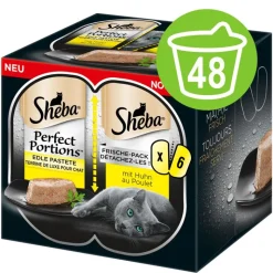 Økonomipakke: 48 x 37,5 g Sheba Perfect Portions