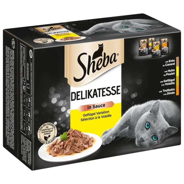 Økonomipakke: 48 x 85 g Sheba Selection portionsposer
