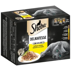 Økonomipakke: 48 x 85 g Sheba Selection portionsposer