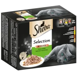 Økonomipakke: 48 x 85 g Sheba Selection portionsposer