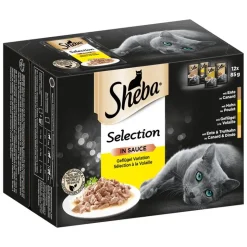 Økonomipakke: 48 x 85 g Sheba Selection portionsposer
