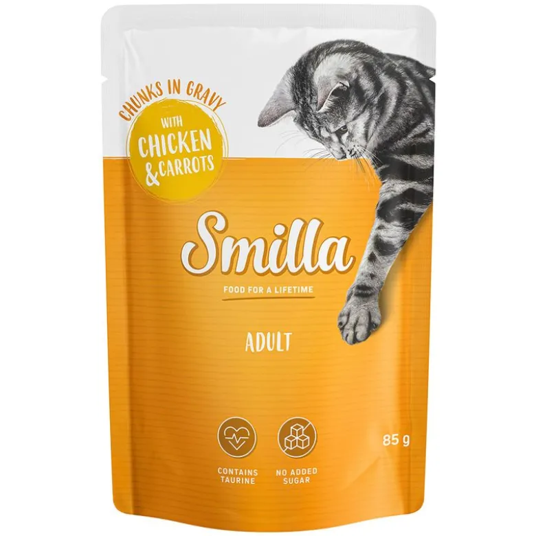 Økonomipakke: 24 x 85 g Smilla Bidder med Grøntsager