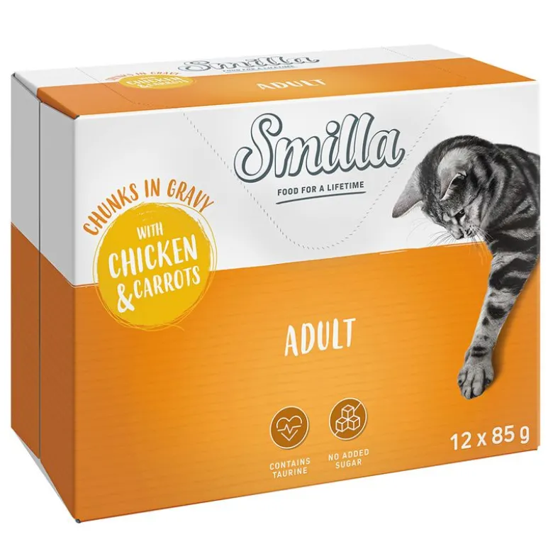 Økonomipakke: 24 x 85 g Smilla Bidder med Grøntsager