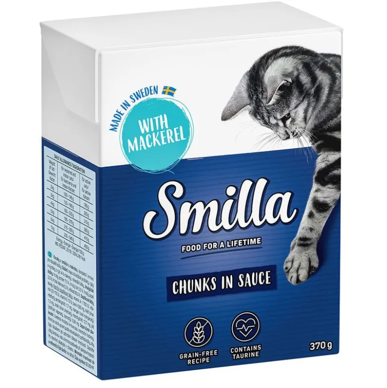 Økonomipakke: 24 x 370 / 380 g Smilla Bidder