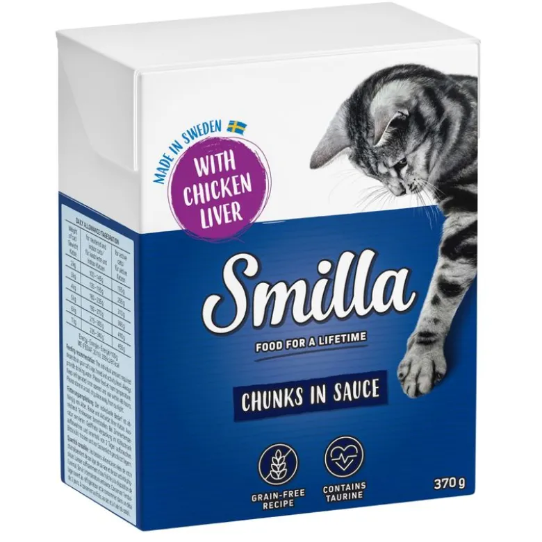 Økonomipakke: 24 x 370 / 380 g Smilla Bidder