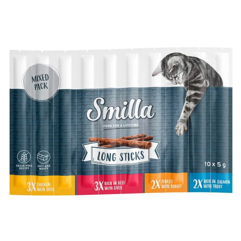 Økonomipakke: 30 x 5 g Smilla Long Sticks