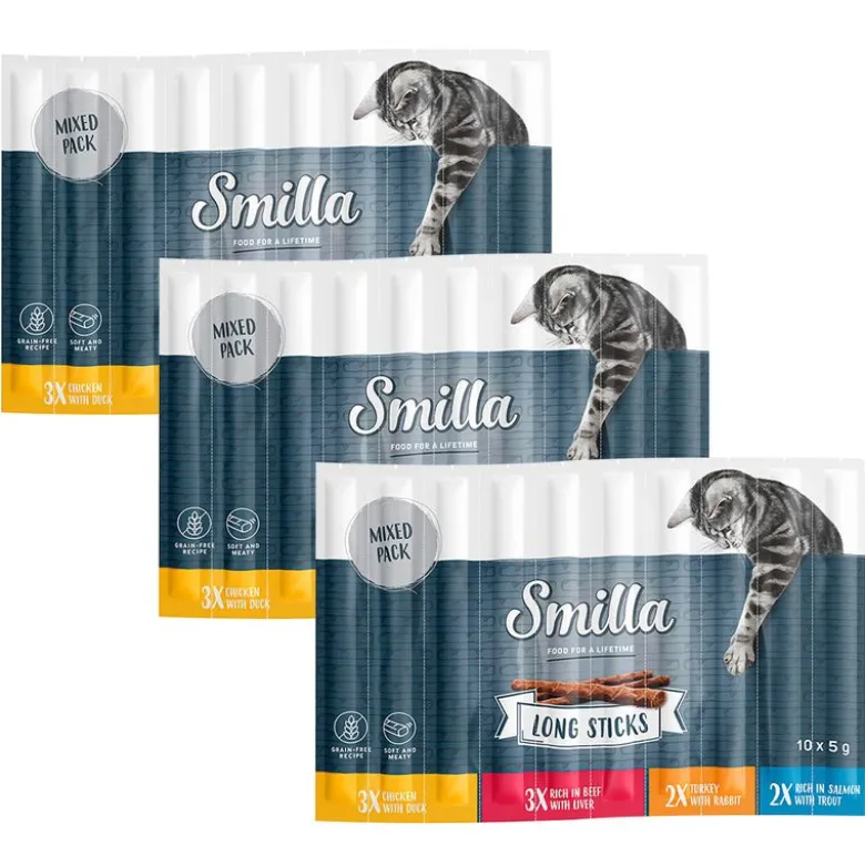 Økonomipakke: 30 x 5 g Smilla Long Sticks