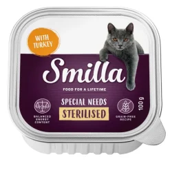 Økonomipakke: 24 x 100 g Smilla Sterilised bakker
