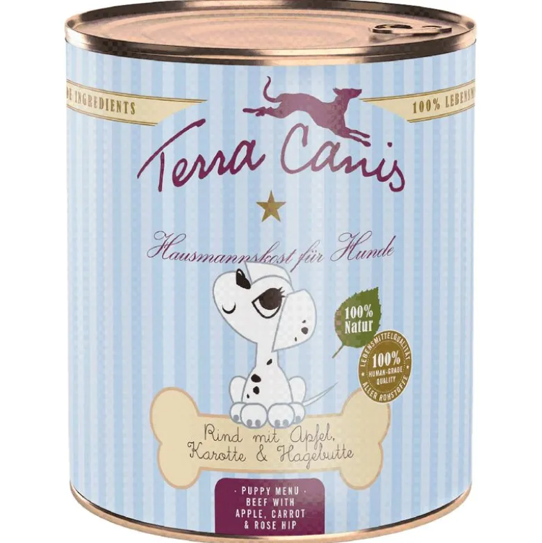 Økonomipakke: 12 x 800 g Terra Canis Hvalpefoder