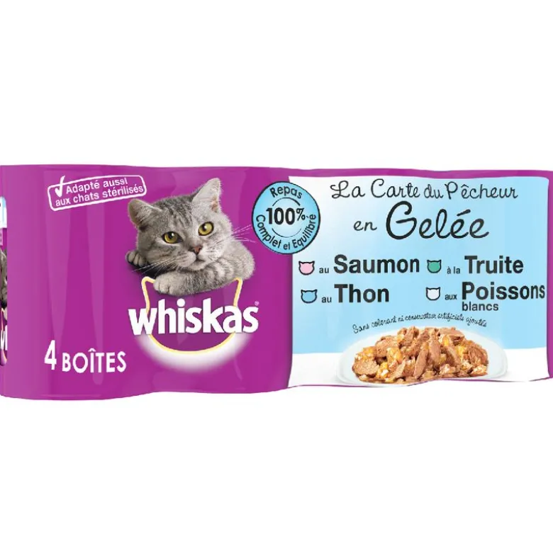 Økonomipakke: 24 x 390 / 400 g Whiskas La Carte