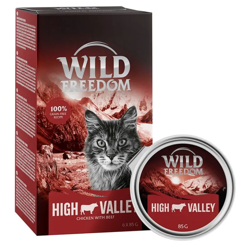 Økonomipakke: 24 x 85 g Wild Freedom Adult i bakke