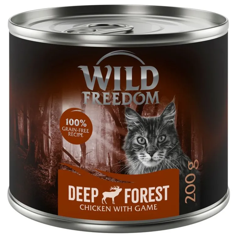 Økonomipakke: 24 x 200 g Wild Freedom Adult