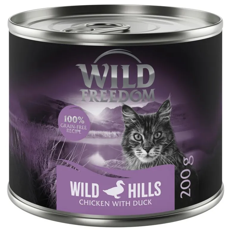 Økonomipakke: 24 x 200 g Wild Freedom Adult
