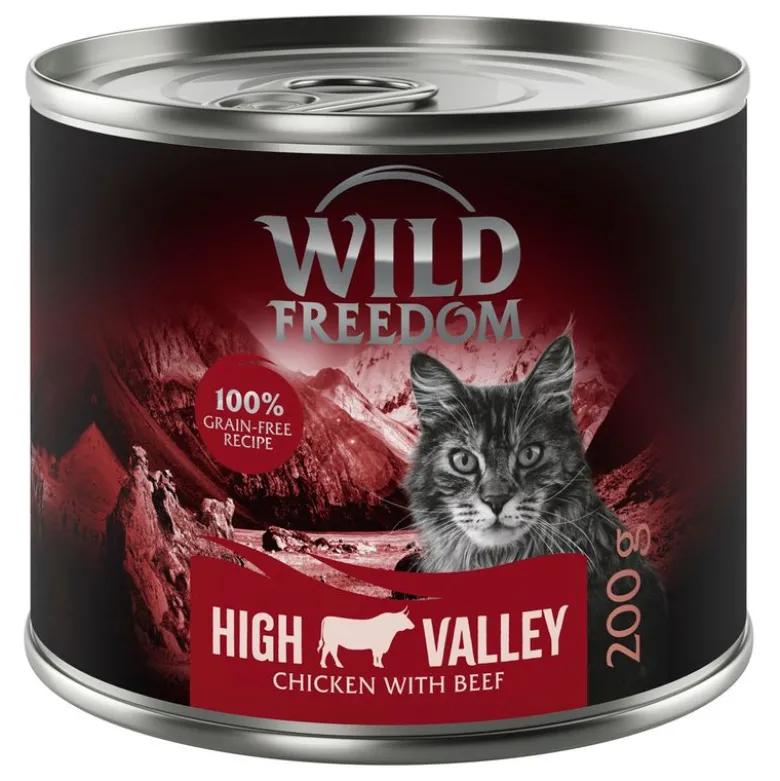 Økonomipakke: 24 x 200 g Wild Freedom Adult
