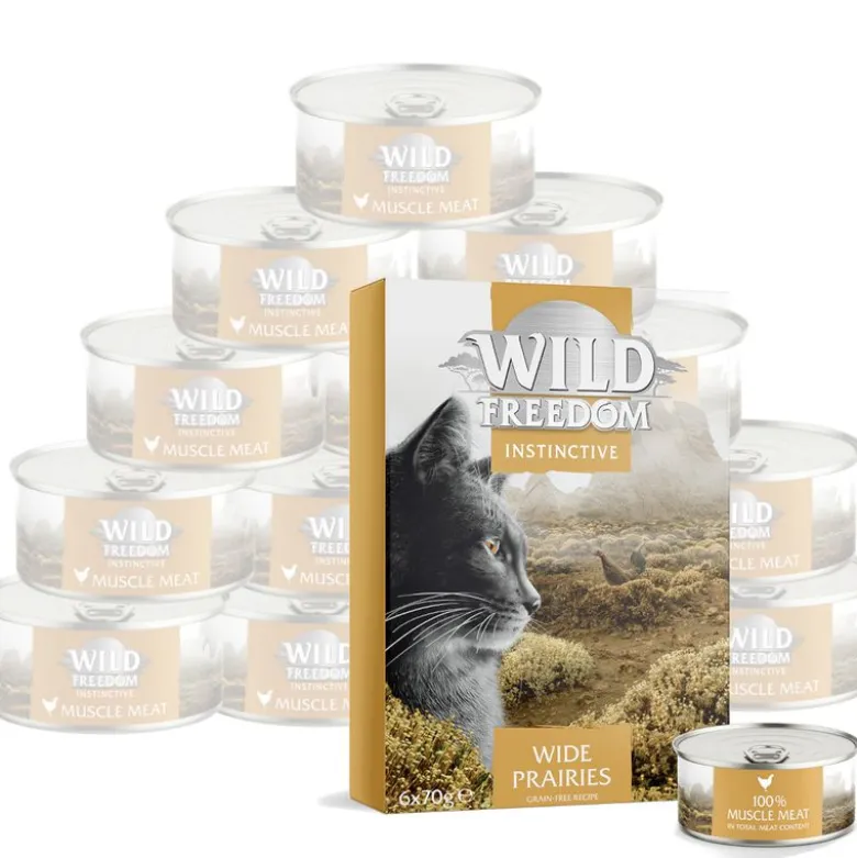 Økonomipakke: 24 x 70 g Wild Freedom Instinctive