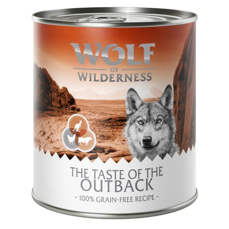 Økonomipakke: 12 x 800 g Wolf of Wilderness "The Taste Of"