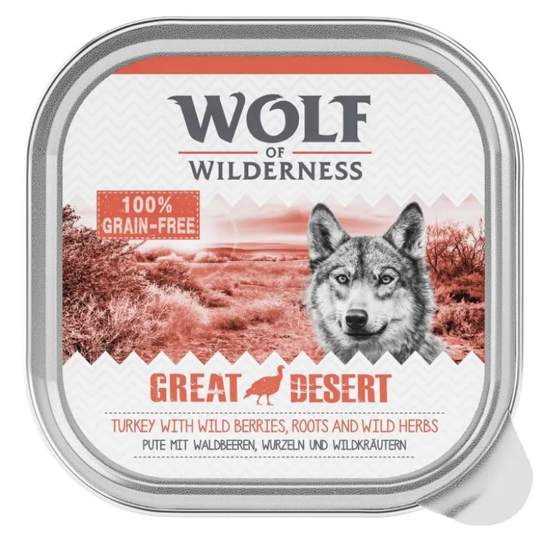 Økonomipakke: 12 x 300 g Wolf of Wilderness Adult