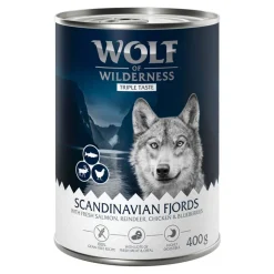 Økonomipakke: 24 x 400 g Wolf of Wilderness