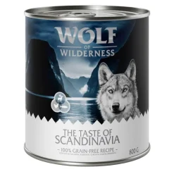 Økonomipakke: 24 x 800 g Wolf of Wilderness