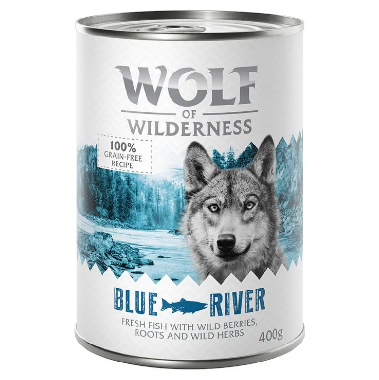 Økonomipakke: 12 x 400 g Wolf of Wilderness Adult