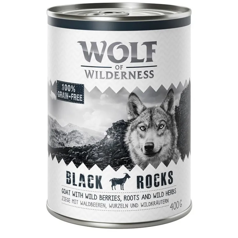 Økonomipakke: 12 x 400 g Wolf of Wilderness Adult