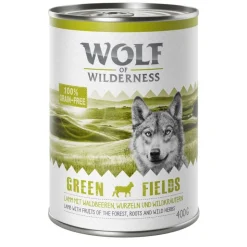 Økonomipakke: 12 x 400 g Wolf of Wilderness Adult