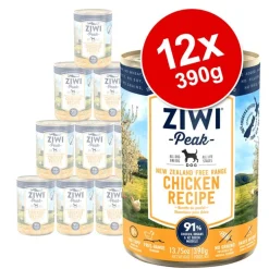 Økonomipakke: 12 x 390 g Ziwi Peak Free Range