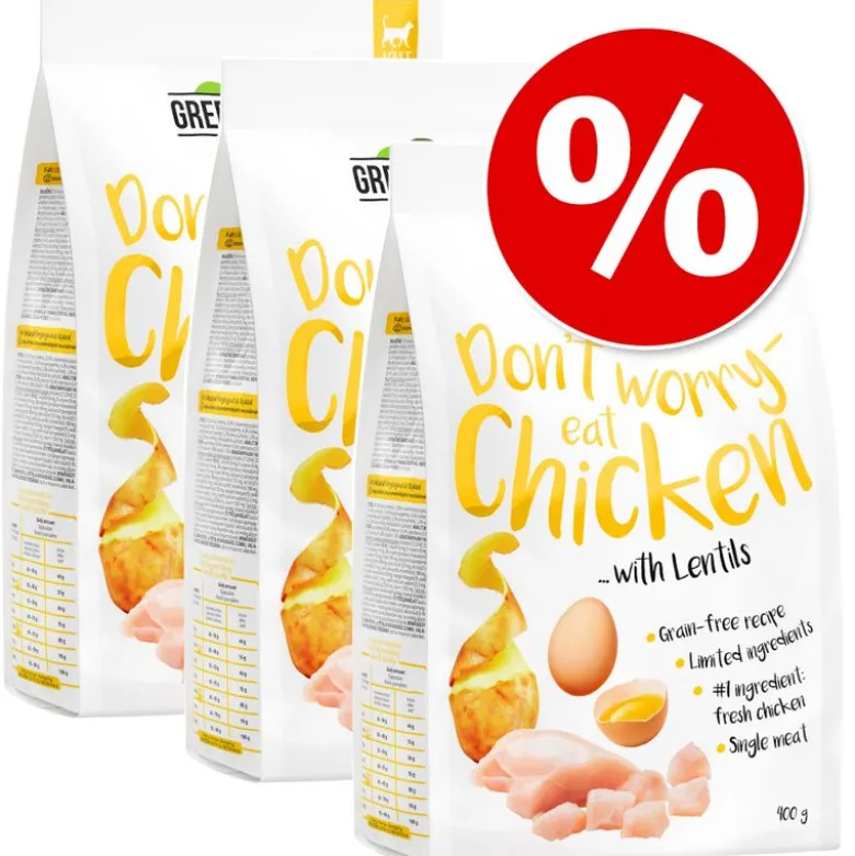 Økonomipakke: 3 x 3 kg Greenwoods