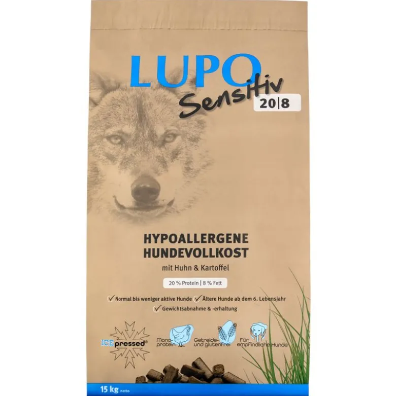 Økonomipakke: 2 x 15 kg Lupo Sensitiv